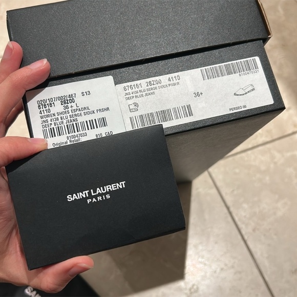 Saint Laurent, brand new with tags 🏷️ AUTHENTIC ❗️❗️ have receipt - Picture 11 of 13